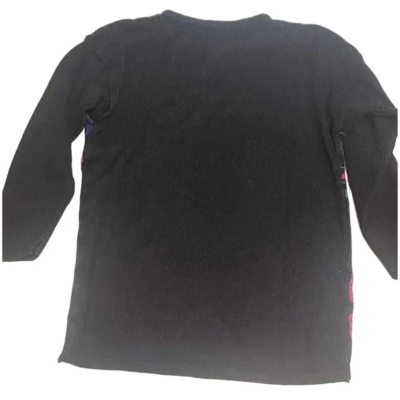 Vintage Sarah Taylor 90's Tunic Sweater, Abstract Floral - Medium - Picture 5 of 6